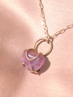 Naszyjnik z ametystem n.3
