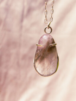 Naszyjnik z ametystem n.1