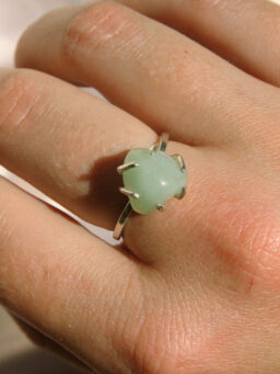 Pierścionek z awenturynem