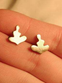 Kolczyki Jestem złocone