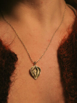 Naszyjnik Physalis srebro 925